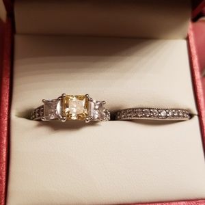 Berricle Sterling Silver Cubic Zirconia Wedding